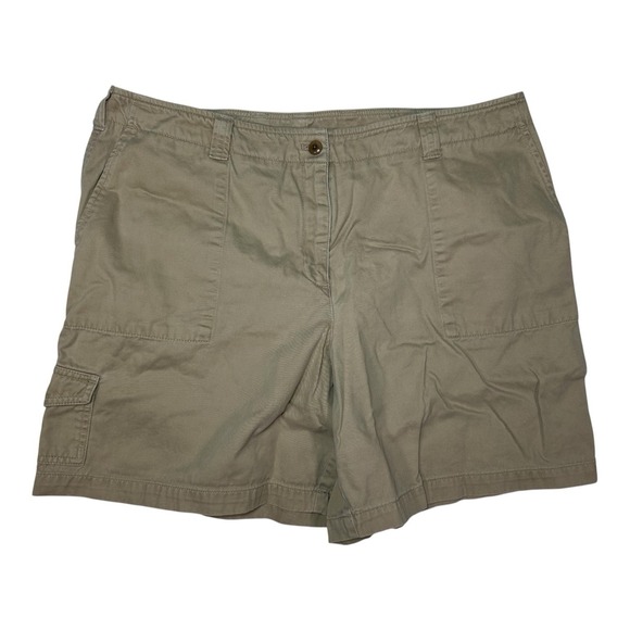 Lauren Ralph Lauren Pants - Lauren Ralph Lauren Cargo Shorts 16 Khaki Tan Cotton Twill Gorpcore Safari Chic